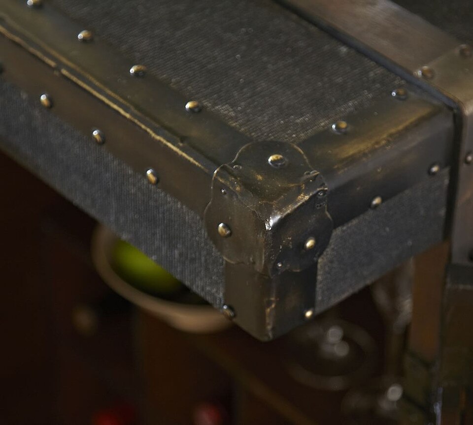 Ludlow Trunk Bar Pottery Barn Australia